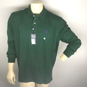 Polo Ralph Lauren Long Sleeve Green Shirt new
